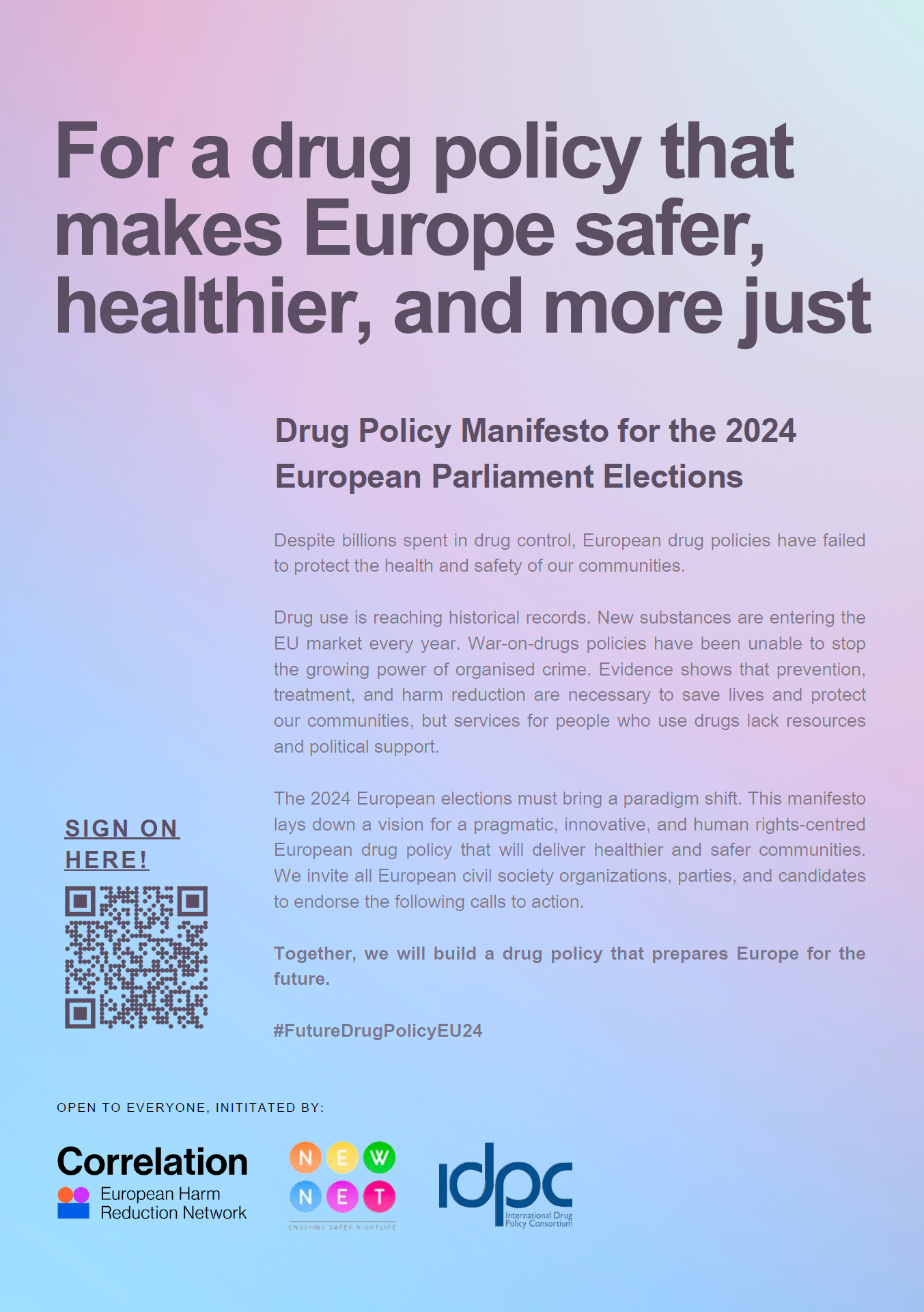Drug Policy Manifesto 2024